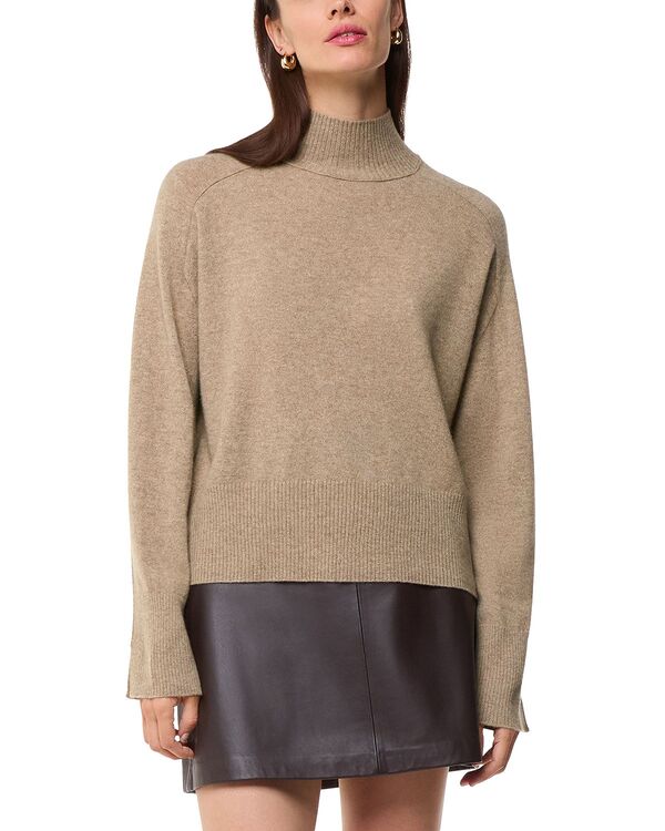 ホイッスルズ レディース アウター ニット・セーター スタンドネック Whistles Cashmere Funnel Neck Sweater Oatmeal オートミール
