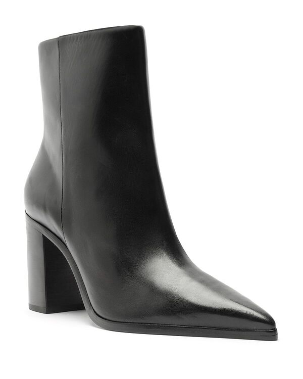 シュッツ レディース シューズ ブーツ・レインブーツ ヒール SCHUTZ Women's Mikki Block Heel Boots Black ブラック