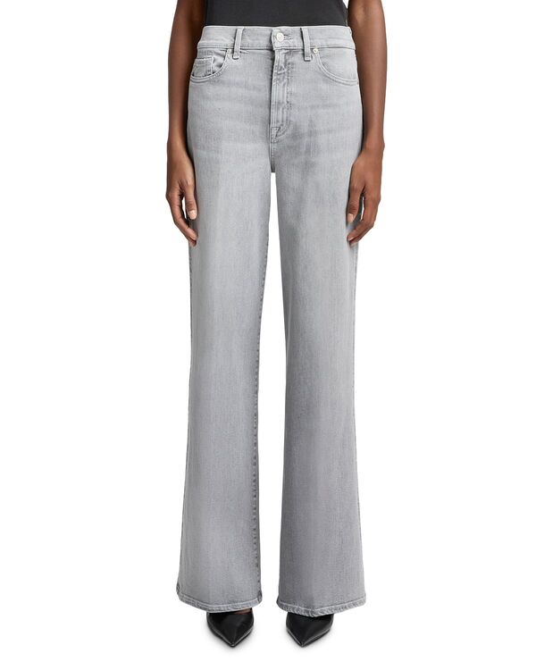 セブンフォーオールマンカインド レディース ボトムス デニムパンツ フレア ジーンズ 7 For All Mankind High Rise Lotta Flared Leg Jeans in Panalu|ReVida 店