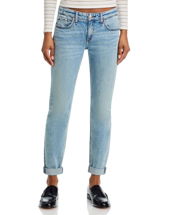 ラグアンドボーン レディース ボトムス デニムパンツ ローライズ ジーンズ rag & bone Dre Low Rise Slim Jeans in Daphne