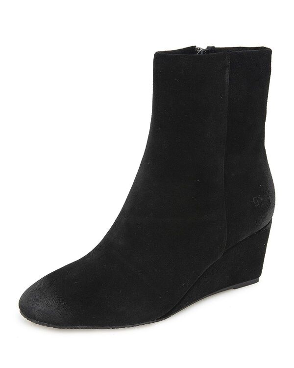 ケネスコール レディース シューズ ブーツ・レインブーツ スエード Gentle Souls by Kenneth Cole Women's Nash Suede Wedge Booties Black Suede ブラック