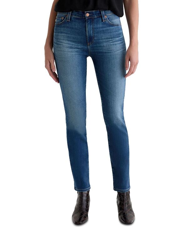 エージー レディース ボトムス デニムパンツ ストレート ジーンズ AG Mari Mid Rise Slim Straight Leg Jeans in 12 Years Assumption 12 Years Assumption