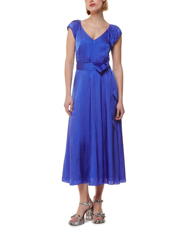 ホイッスルズ レディース トップス ワンピース Whistles Arie Twist Front Dress Cobalt Blue ブルー