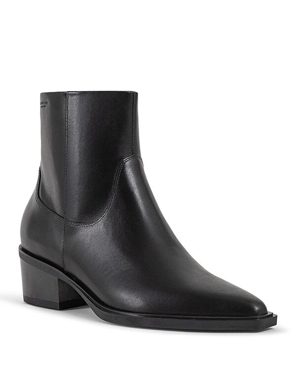 ヴァガボンド レディース シューズ ブーツ・レインブーツ アンクル ヒール Vagabond Shoemakers Women's Kelsey Pointed Toe Block Heel Ankle Boots Black ブラック