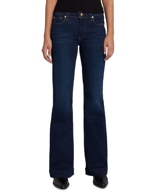 セブンフォーオールマンカインド レディース ボトムス デニムパンツ ジーンズ 7 For All Mankindojo Tailorless High Rise Flare Jeans in Tried and True Tried and True｜ReVida 店