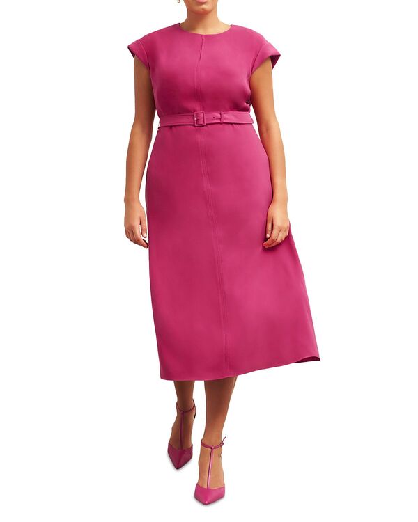 ホッブスロンドン レディース トップス ワンピース HOBBS LONDON Meera Dress Zinnia Pink ピンク