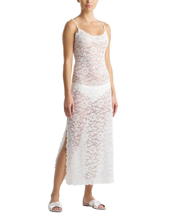 ナトリ レディース トップス ワンピース レース Natori Essentiallover Lace Gown Warm White ホワイト