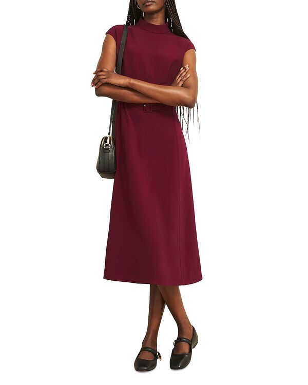 ホッブスロンドン レディース トップス ワンピース HOBBS LONDON Leslie Dress Beryl Red レッド