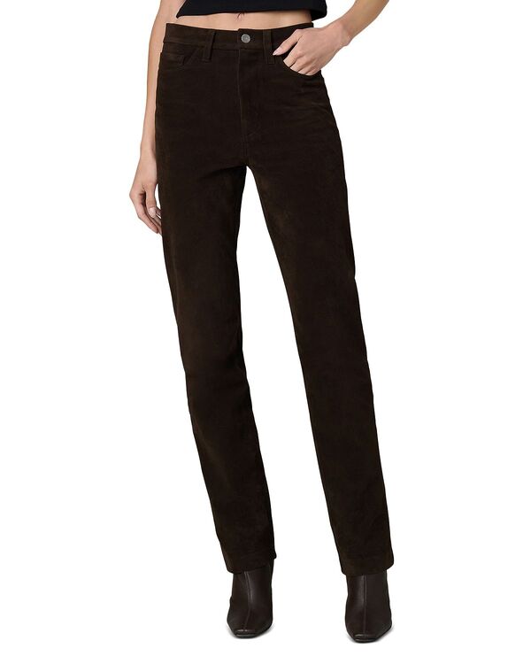 ジョーズジーンズ レディース ボトムス デニムパンツ スエード Joe's Jeans The Margot Slim Faux Suede Jeans in Dark Chocolate Dark Chocolate チョコレート