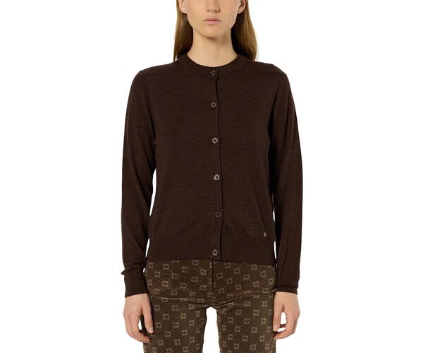 ジェラルド・ダレル レディース アウター ジレー Gerardarel Estelle Cardigan Brown 赤銅色