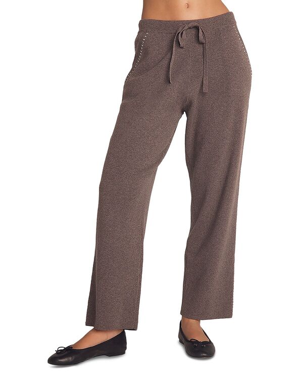 ベラダール レディース ボトムス カジュアルパンツ ストレート Bella Dahl Whipstitch Straight Leg Pants Heather Smoke ヘザー