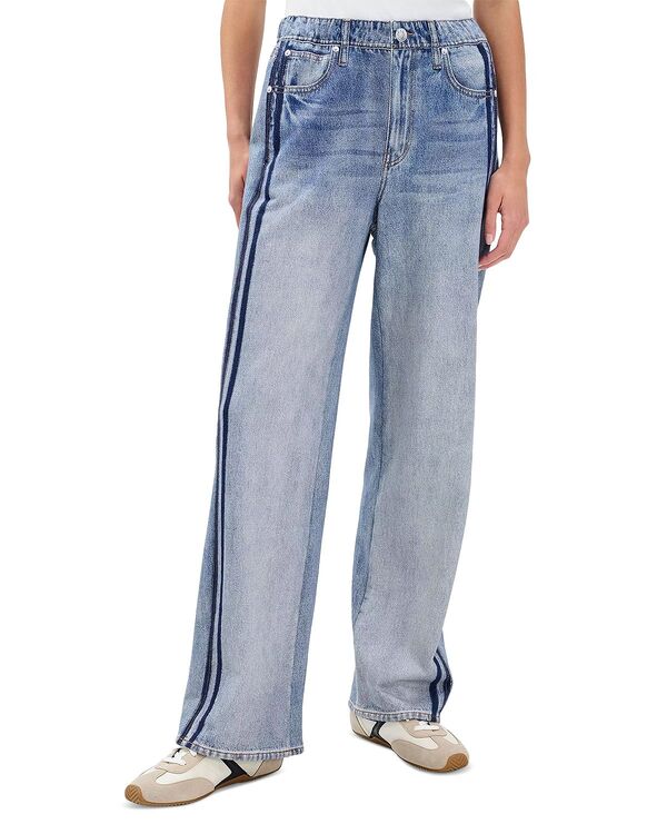 ラグアンドボーン レディース ボトムス カジュアルパンツ ワイドレッグ トラックパンツ パイル rag & bone Miramar Terry Wide Leg Track Pants Coney｜ReVida 店