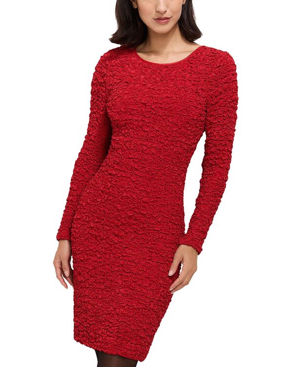 フェイズ・エイト レディース トップス ワンピース Phaseight Eliza Texturedress Red レッド