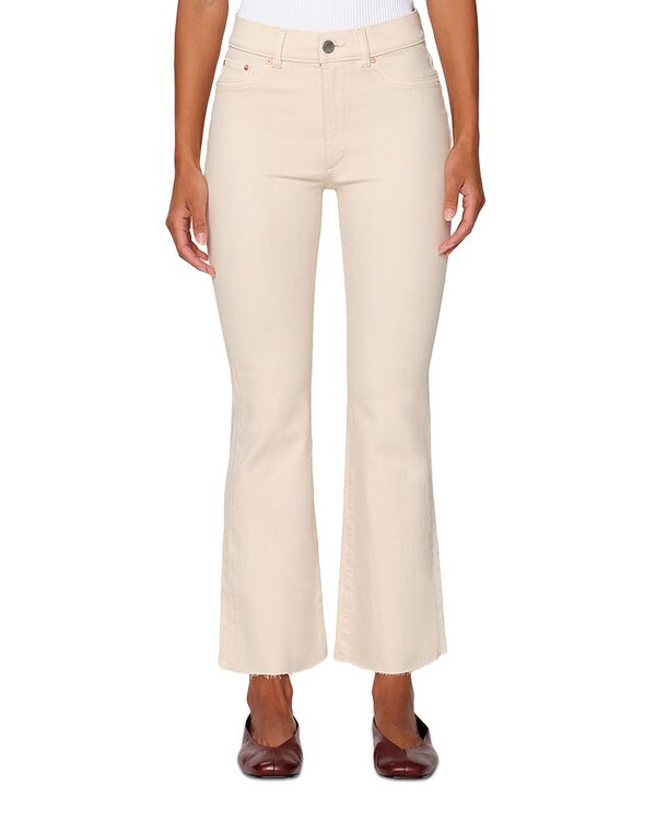 ディーエル 1961 レディース ボトムス デニムパンツ ブーツカット ブーツ ジーンズ DL1961 Bridget Bootcut High Rise Instasculpt Crop Jeans in Flax｜ReVida 店 42,480円