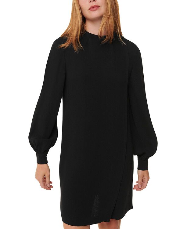 ホイッスルズ レディース トップス ワンピース ミニ Whistles Cleo Shift Mini Dress Black ブラック