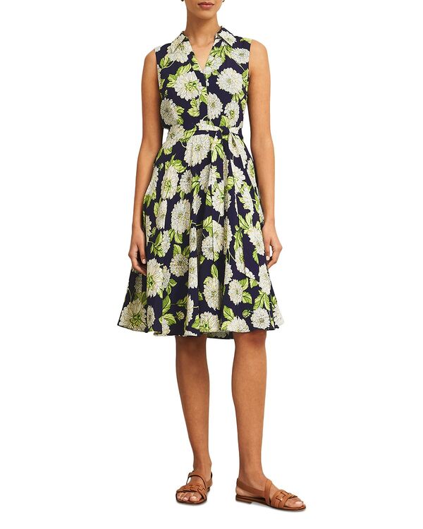ホッブスロンドン レディース トップス ワンピース HOBBS LONDON Bea Dress Navy Multi ネイビー