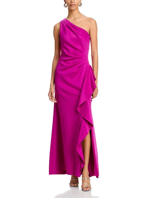 アクア レディース トップス ワンピース フリル AQUA One Shoulderuffledress - Exclusive Orchid