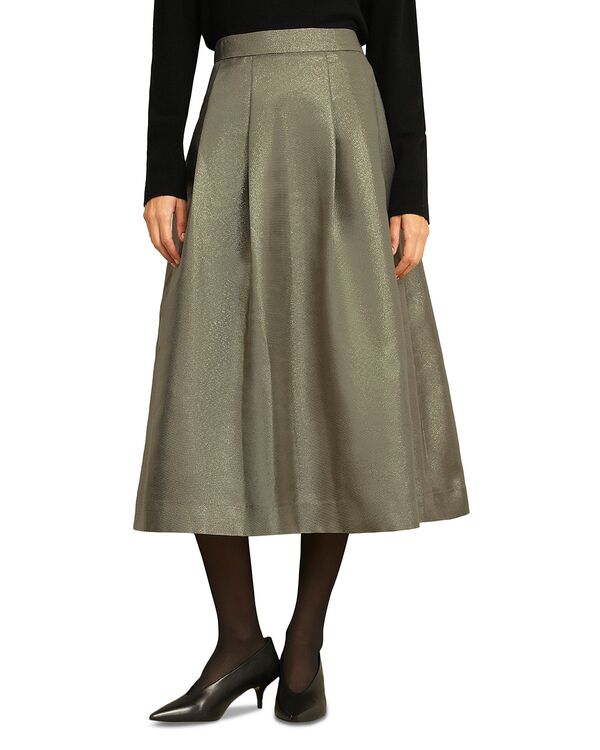 ホッブスロンドン レディース ボトムスカート HOBBS LONDON October Limited Collection Perronet Skirt Black/Gold ブラック