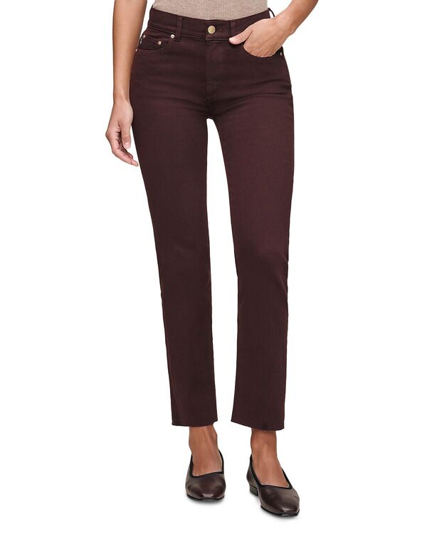 ディーエル 1961 レディース ボトムス デニムパンツ アンクル ジーンズ DL1961 Mara Straight Mid Rise Instasculpt Ankle Jeans in Fig