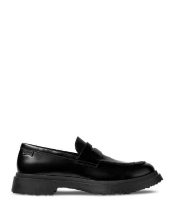 カンペール メンズ シューズ スリッポン・ローファー Camper Men's Walden Slip On Penny Loafers Black ブラック