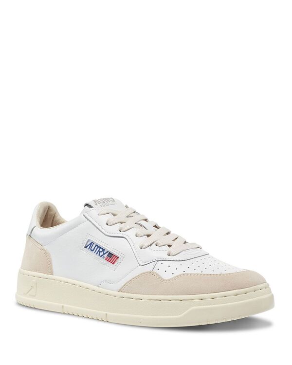 オートリ― レディース シューズ スニーカー Autry Women's Medalist Low Top Sneakers White/White ホワイト