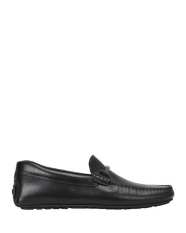 ボス メンズ シューズ スリッポン・ローファー Hugo Boss Men's Noel Slip On Bit Drivers Black ブラック