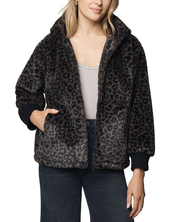 スプレンディット レディース アウター ジャケット・ブルゾン Splendid Lucia Faux Fur Jacket Leopard Print アニマル 17,985円