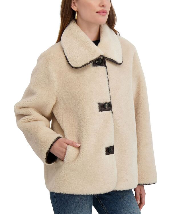 タハリ レディース アウター コート Tahari Kai Reversible Coat Light Beige ベージュ