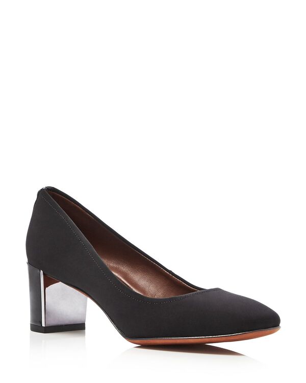 ドナルドプリネール レディース シューズ 踵 Donald Pliner Corin Mid Heel Pumps Black 黒いこと
