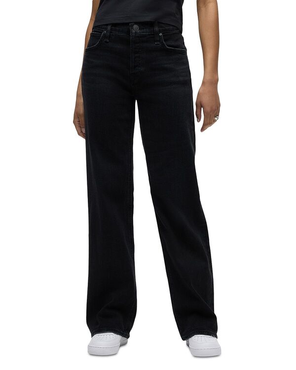 ハドソン レディース ボトムス デニムパンツ ワイドレッグ ジーンズ Hudson Rosie High Rise Wide Leg Jeans in Fabulous Black ブラック 36,270円
