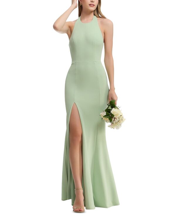 ドレスザポプレーション レディース トップス ワンピース ホルター Dress the Population Paige Halter Gown Sage セージ