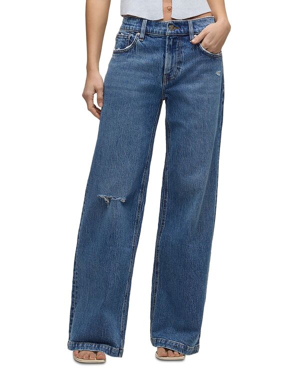 ハドソン レディース ボトムス デニムパンツ ローライズ ジーンズ Hudson Rylee Low Rise Loose Jeans in Radical｜ReVida 店