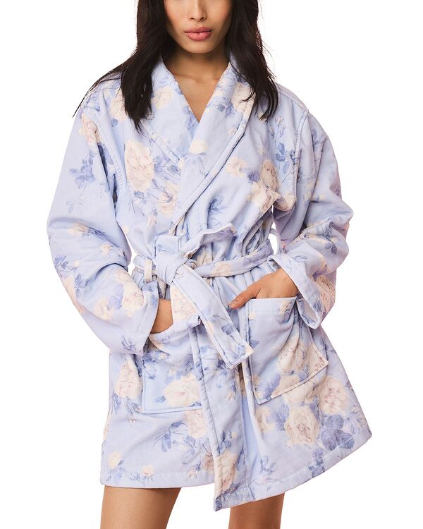 ラブスハックファンシー レディース アンダー御召しもの ナイト爵御召しもの LoveShackFancy Indie Robe Whisper Blue 青碧
