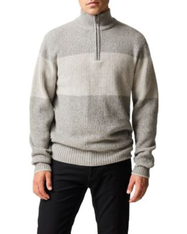 ロッドアンドグン メンズ アウター 編み物・プルオーバー 毛糸 Rodd \u0026 Gunn Hudson Knit Wool Sweater Ash 木灰
