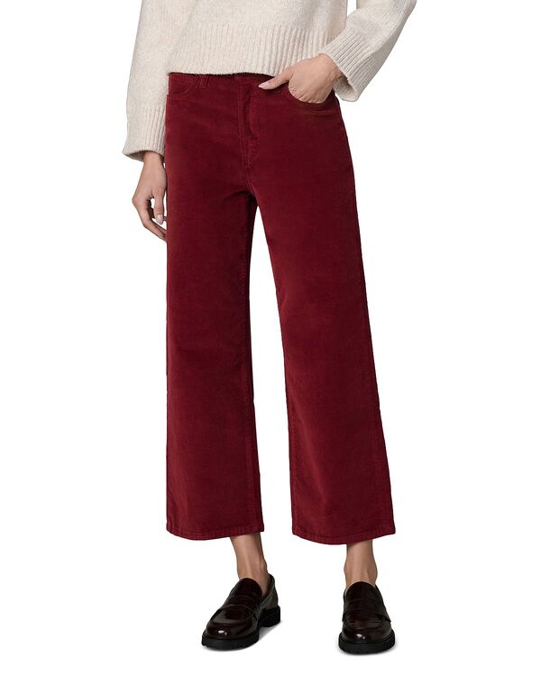 ジョーズジーンズ レディース ボトムス デニムパンツ ワイドレッグ クロップド Joe's Jeans The Blake Cropped Wide Leg Jeans in Syrah|ReVida 店