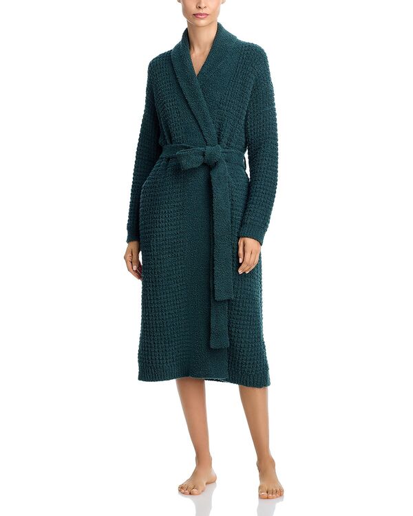 エバージェイ レディース アンダーウェア ナイトウェア Eberjey Boucle Waffle Robe Pine
