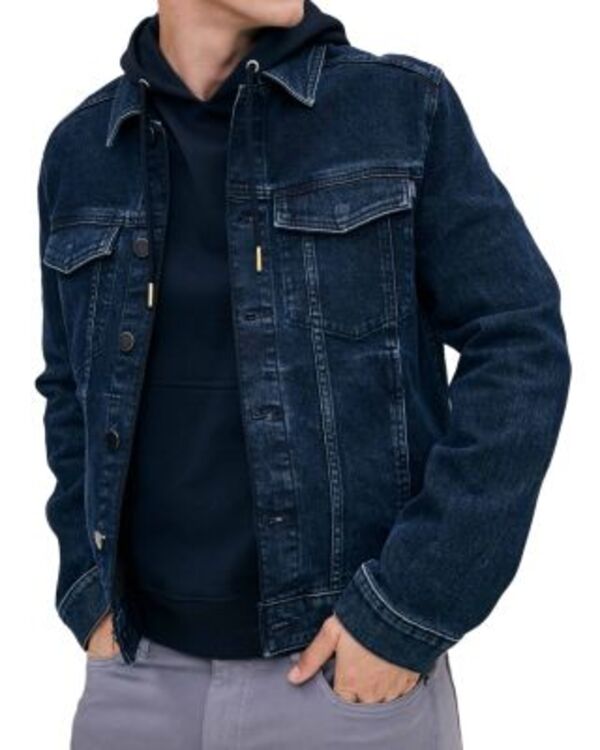 ディーエル 1961 メンズ アウター ジャケット・ブルゾン デニム DL1961 Vaughn Trucker Denim Jacket in Cromer デニム
