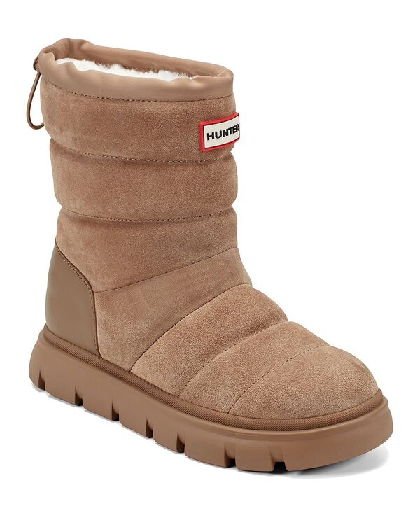 ハンター レディース シューズ ブーツ・レインブーツ Hunter Women's Maribels 4 Puffer Boots Medium Brown ブラウン