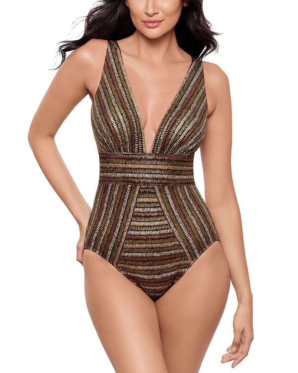 ミラクルスーツ レディース 水着 上下セット Miraclesuit Sparkle Sands Odyssey One Piece Swimsuit Black/Multi ブラック