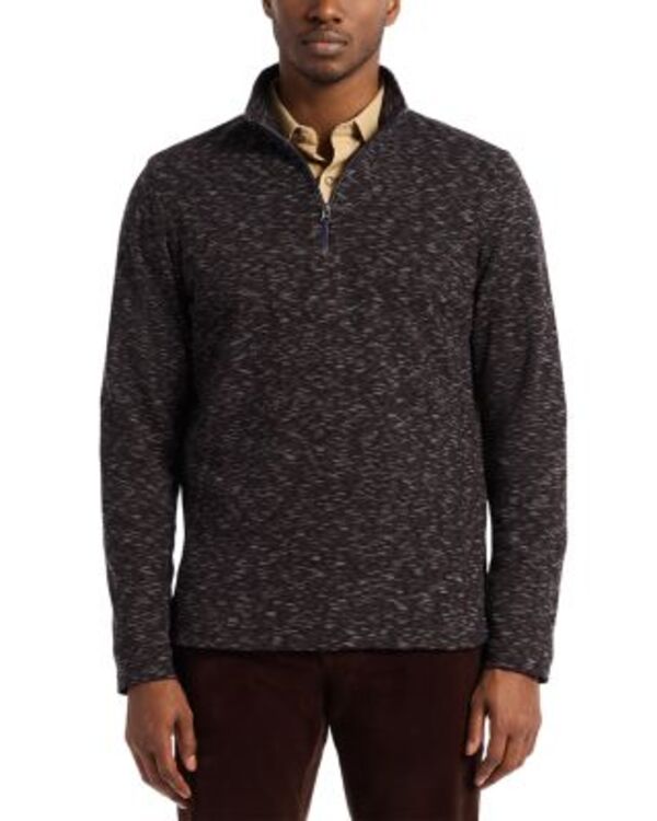 ロバートグラハム メンズ アウター 編み物・プルオーバー ハーフジップ Robert Grahamatson Quarter Zip Sweater Black 黒いこと