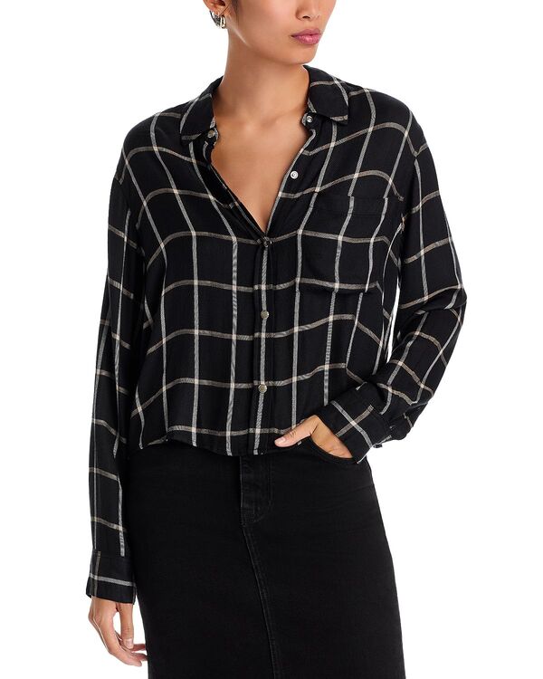 レイルズ レディース トップス シャツ Rails Malin Shirt Onyx Sand サンド
