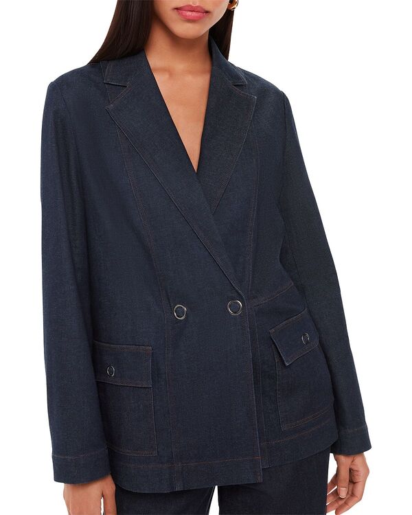 ホイッスルズ レディース アウター ジャケット・ブルゾン デニム ブレザー Whistles Joanna Denim Blazer Dark Denim デニム