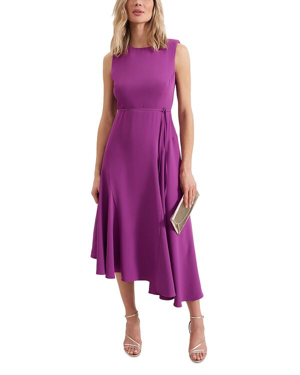フェイズ・エイト レディース トップス ワンピース ミディ Phaseight Maya Cowl Back Midi Dress Purple パープル 33,670円