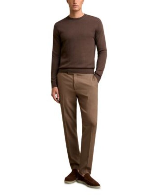 レイス メンズ ボトムス カジュアルパンツ スリムフィット REISS Found Slim Fit Drawcord Trousers Camel キャメル｜ReVida 店