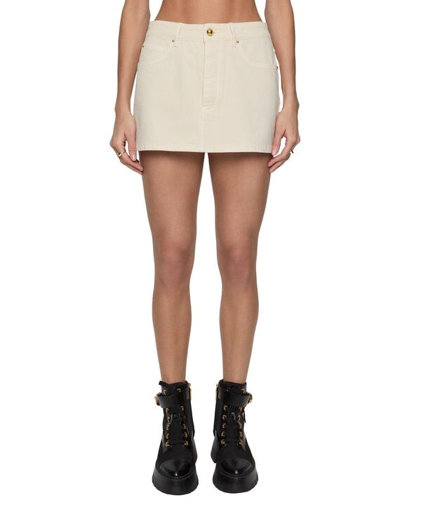 レベッカミンコフ レディース ボトムスカート Rebecca Minkoff Nala 5 Pocket Skirt Natural