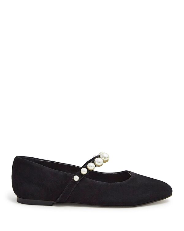 ホッブスロンドン レディース シューズ パンプス HOBBS LONDON Women's Chrissy Mary Jane Ballerina Flats Black Pearl パール