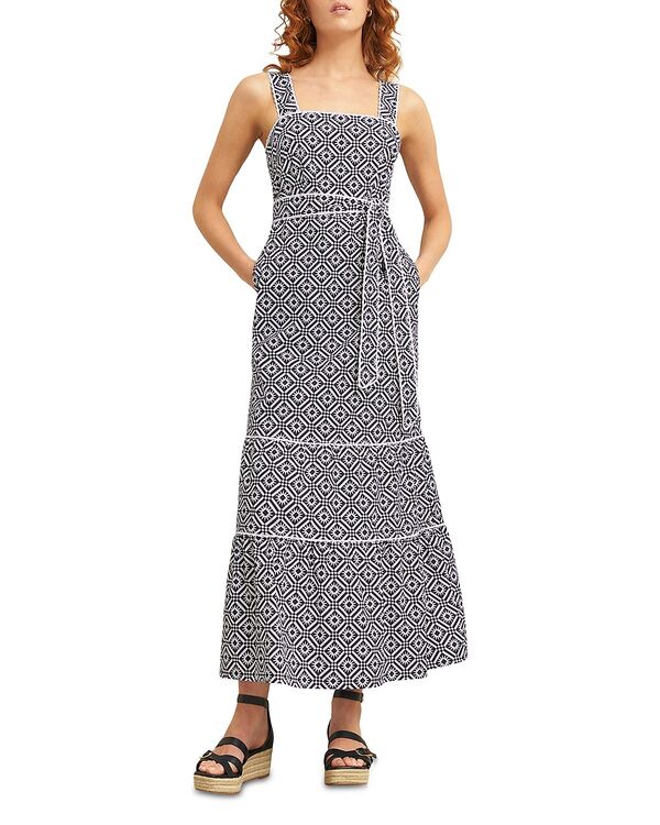 ホッブスロンドン レディース トップス ワンピース HOBBS LONDON Kara Dress Navy Ivory アイボリー