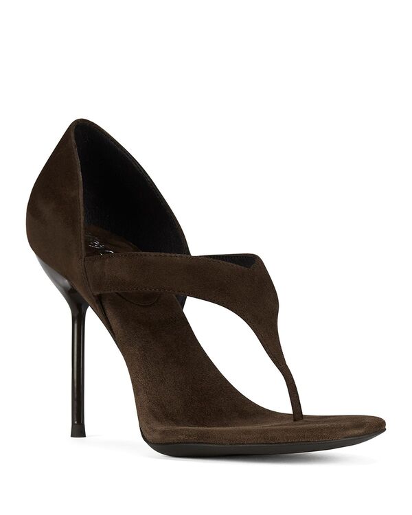 ジェフリー キャンベル レディース シューズ パンプスエード Jeffrey Campbell Women\u0027s Rhian Suede Thong Pumps Brown Suede 赤銅色