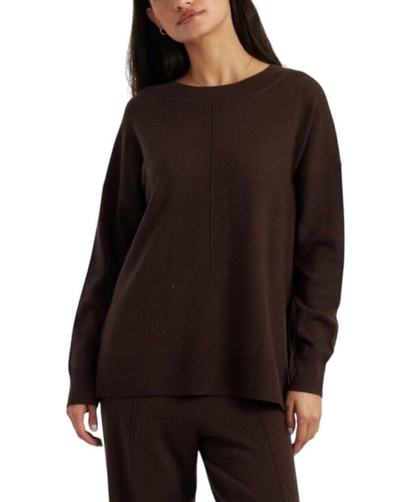 チンティアンドパーカー レディース アウター ニット・セーター ウール Chinti \u0026 Parker Women Wool \u0026 Cashmere Slouchy Sweater Chocolate チョコレート