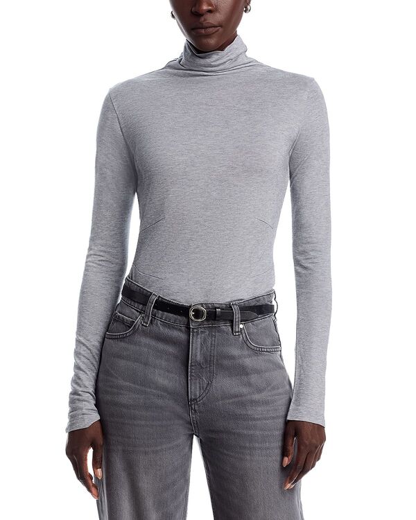 ボス レディース トップス シャツ タートルネック BOSS Elavu Turtleneck Top Light Pastel Grey グレー｜ReVida 店 20,506円
